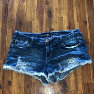 Jean shorts